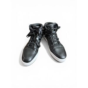 Adidas NEO Raleigh Women’s Mid Basketball Sneakers / Black Cheetah / SZ: 9